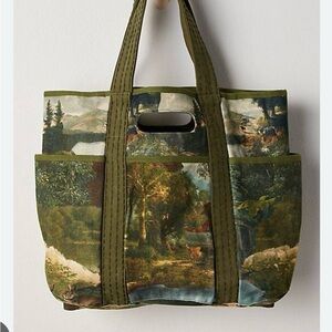 ISO Free People Printed Caravan Tote Gigi Landscape